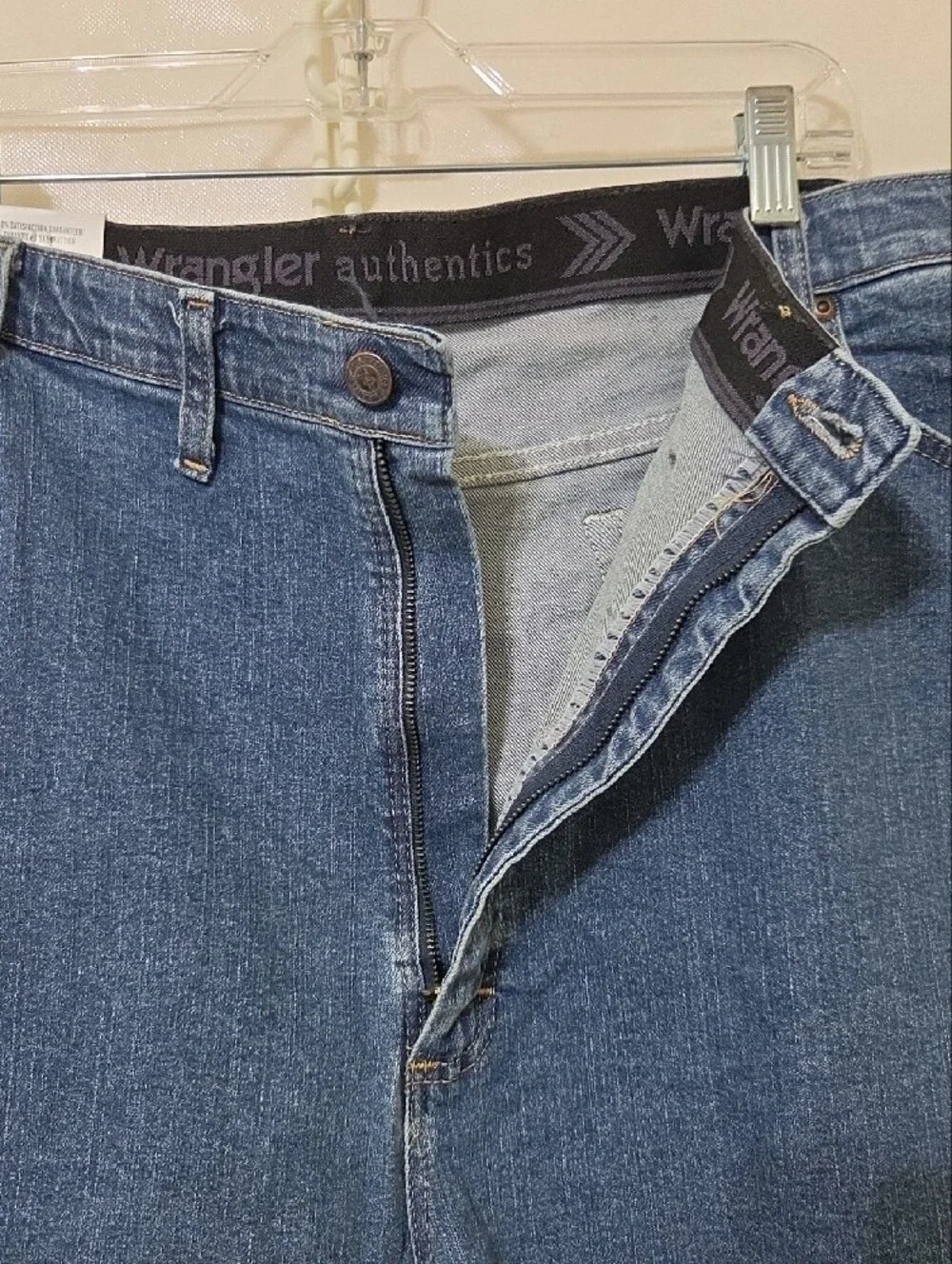 Wrangler Authentics Regular Fit Comfort Flex Waist Jeans - 48 x 32 New with Tags